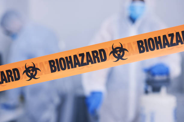 Professional Biohazard technician working in Burghill, OH